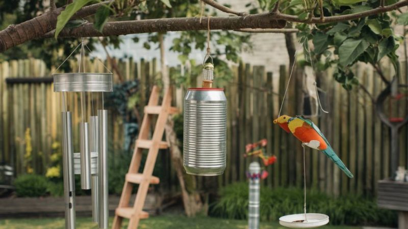 Von der Dose zur Laterne: kreative Upcycling-Projekte für den Garten